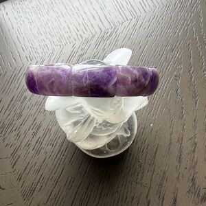 COPY - Amethyst soft bangle